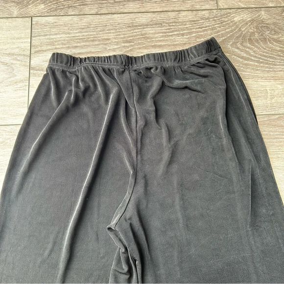 Jostar Elastic Waistband Draped Jersey Wide Leg Pants Made in USA - Picture 10 of 11